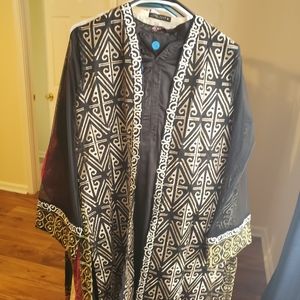 Pret organza gown and silk dress by ideas gull ahm